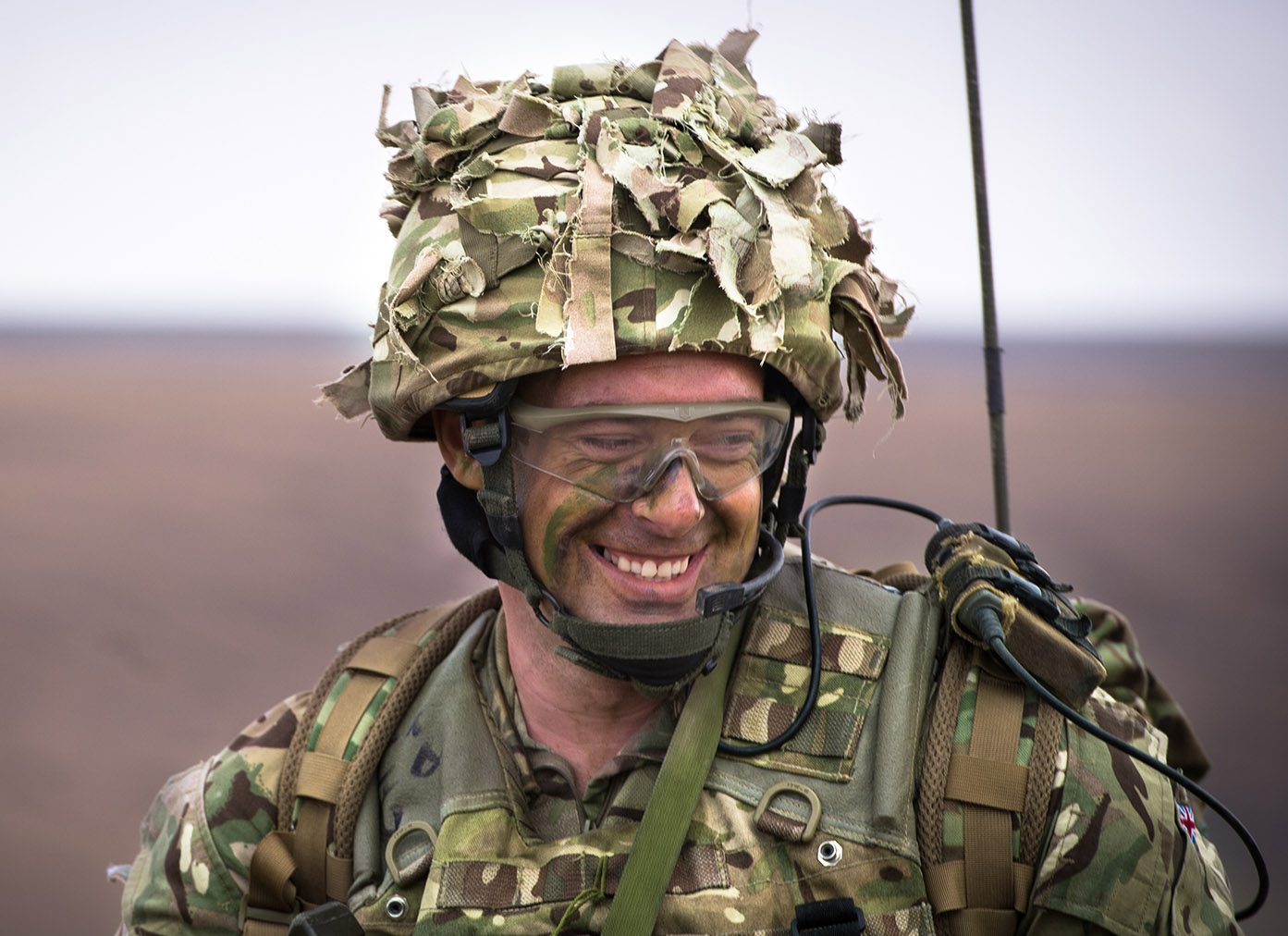 Soldier in uniform