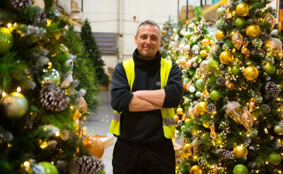 Employer Smiling