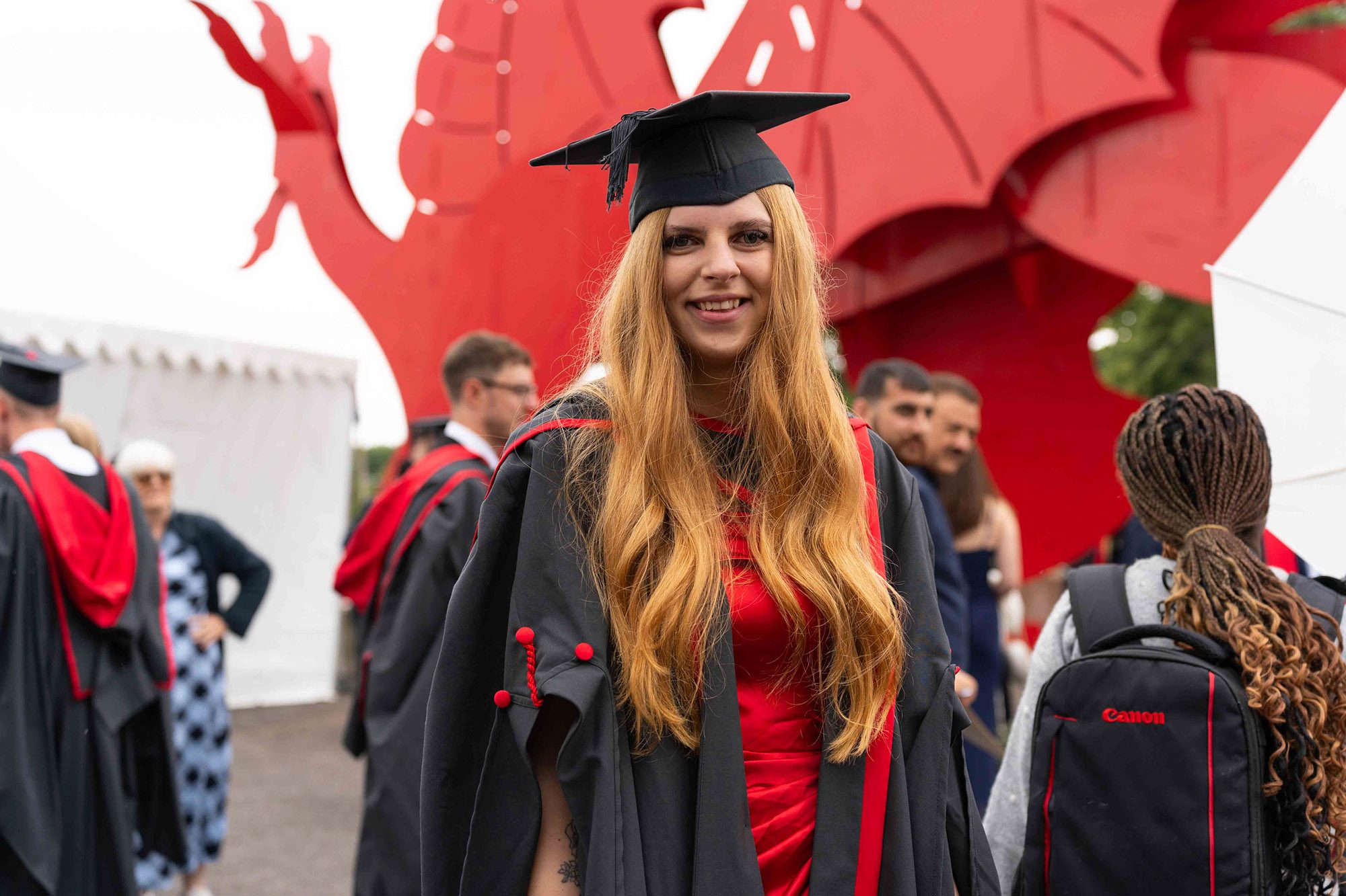 Student at graduation