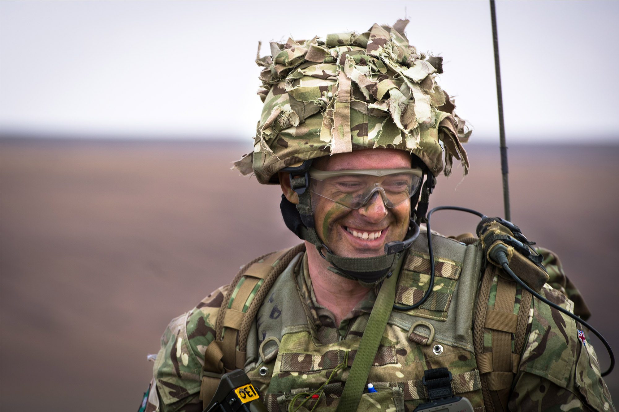Soldier in uniform